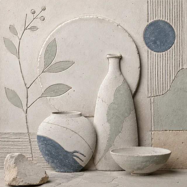 Bone Ash Porcelain Engobe style artwork preview
