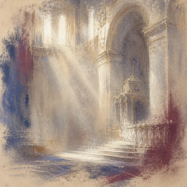 Cathedral Dust Pastel style artwork preview