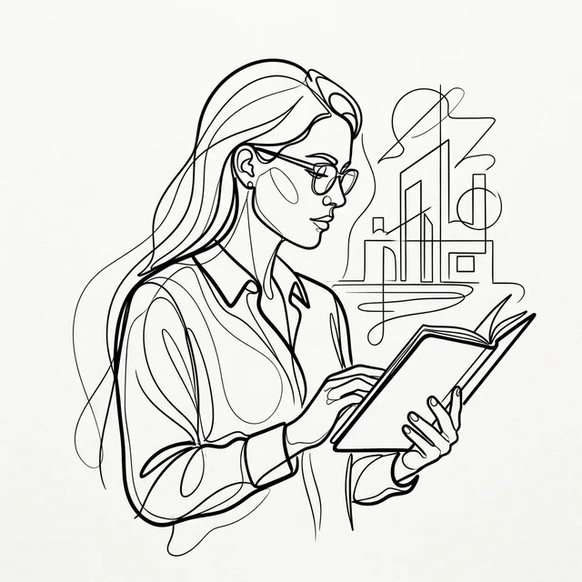 Continuous Line style artwork preview