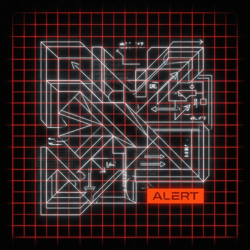 Cyber Grid style artwork preview