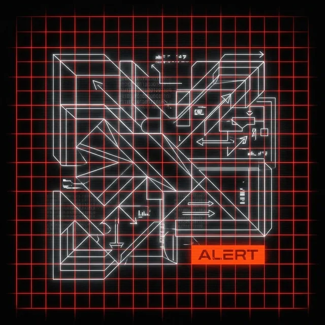 Cyber Grid style artwork preview