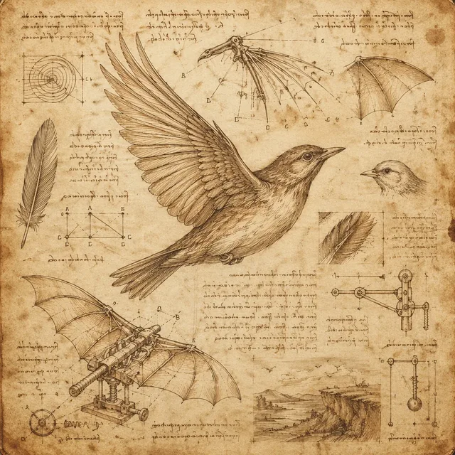 Da Vinci style artwork preview