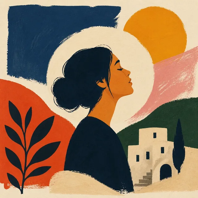 Gouache Poster style artwork preview