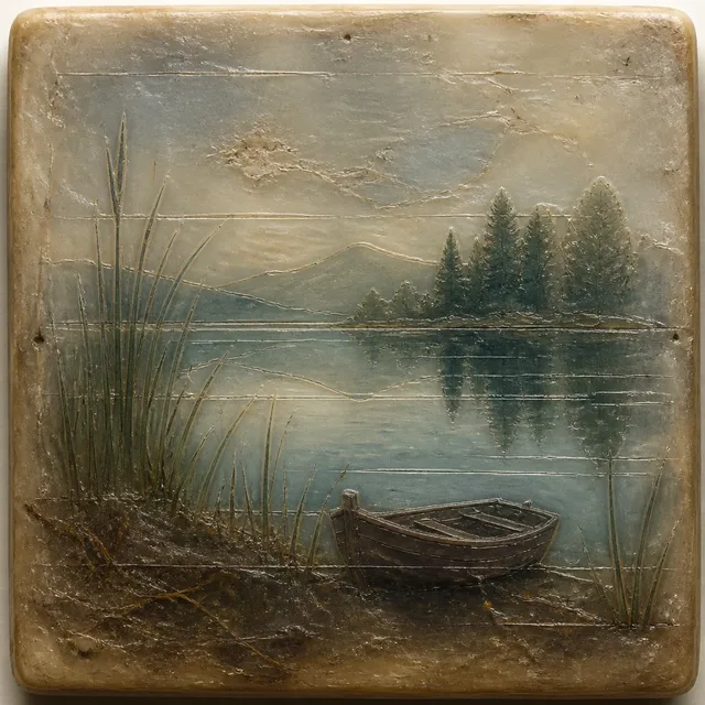 Lacustrine Wax Tablet style artwork preview