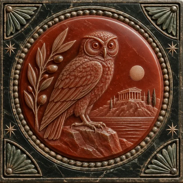 Lapidary Intaglio style artwork preview