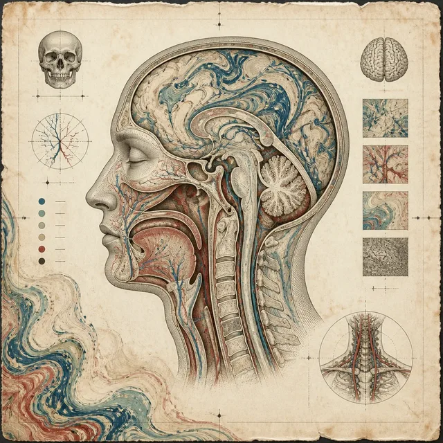 Marbled Anatomical Plate style artwork preview