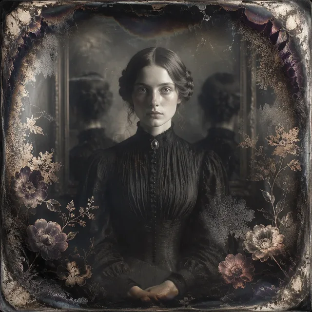 Mercury Bloom Daguerreotype style artwork preview