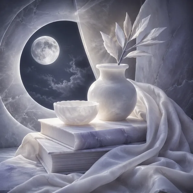 Moonlit Alabaster style artwork preview