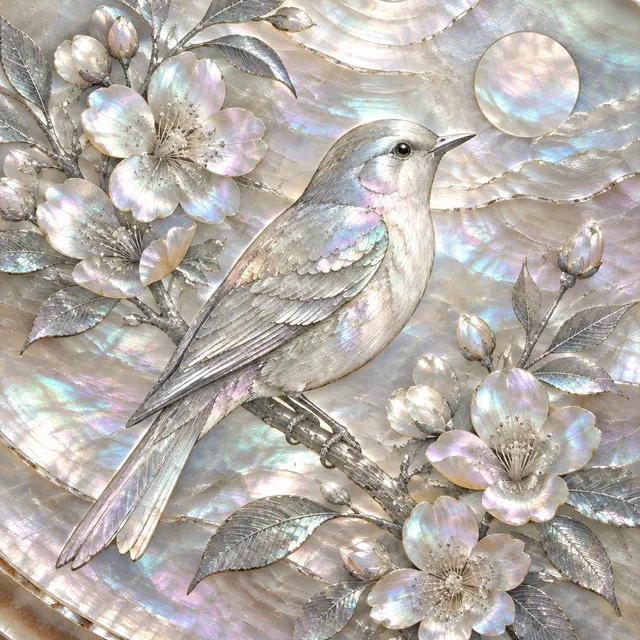 Mother-of-Pearl Engraving style artwork preview