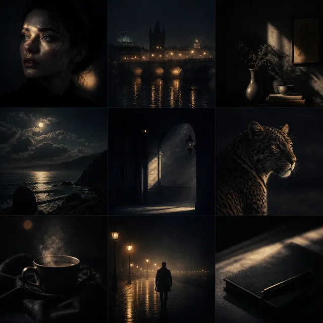 Nocturne Artistic style artwork preview