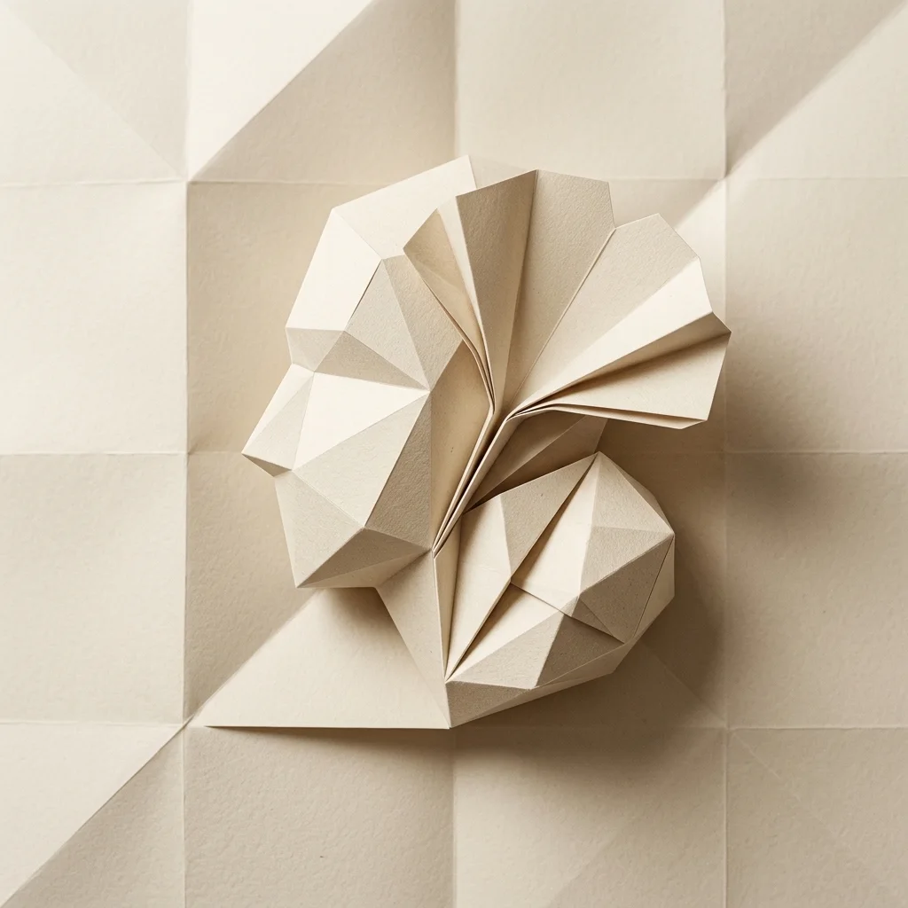 Origami raw style artwork preview