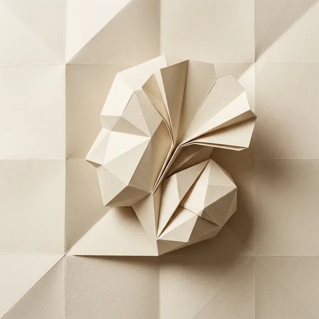 Origami raw style artwork preview