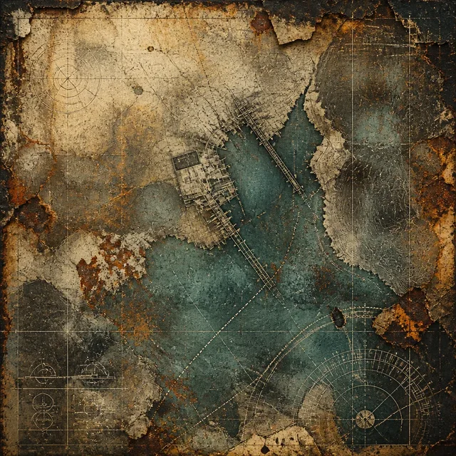 Rusted Cartography style artwork preview