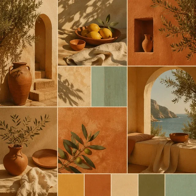 Saffron Terracotta style artwork preview