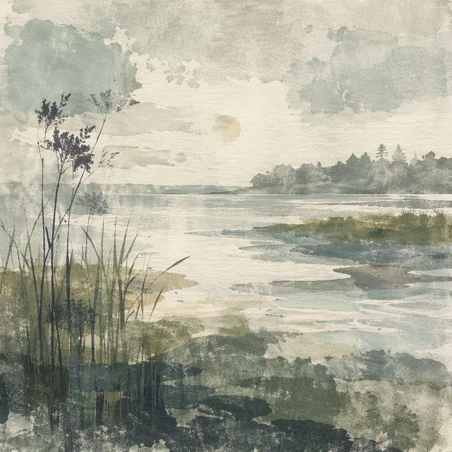 Salt Marsh Monotype style artwork preview