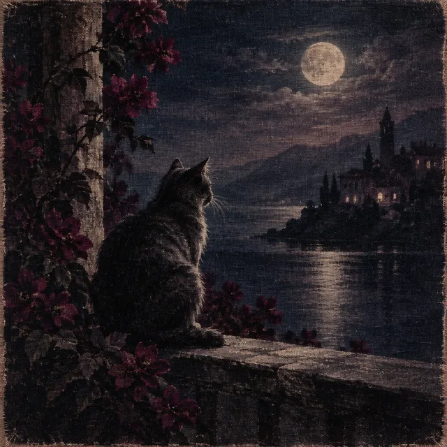 Silk Mezzotint Nocturne style artwork preview