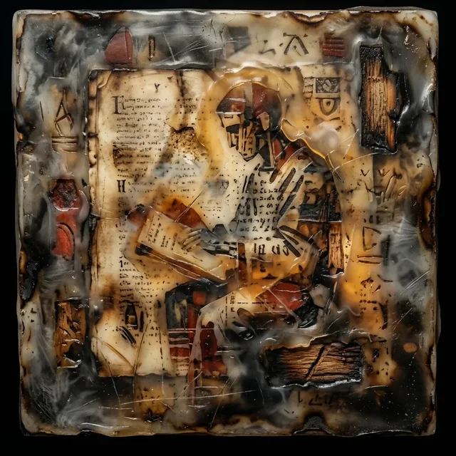 Smoked Encaustic style artwork preview