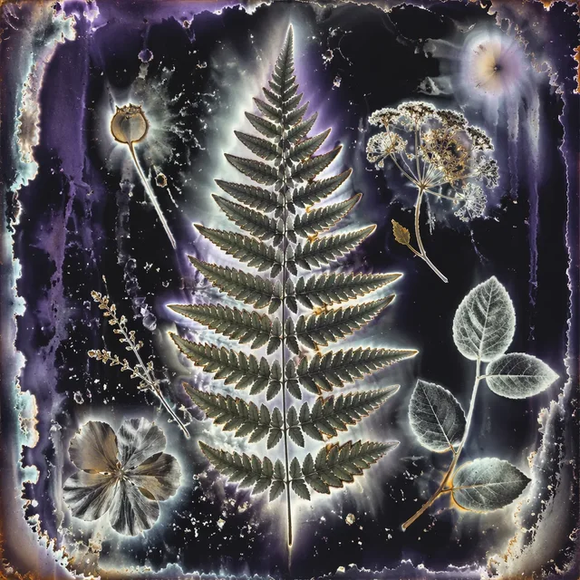 Solarized Herbarium style artwork preview