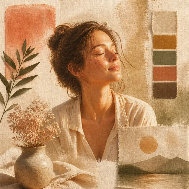 Sunlit Linen (Ao) style artwork preview