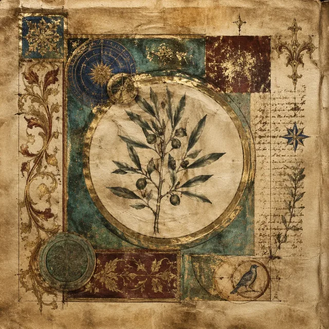 Verdigris Manuscript style artwork preview